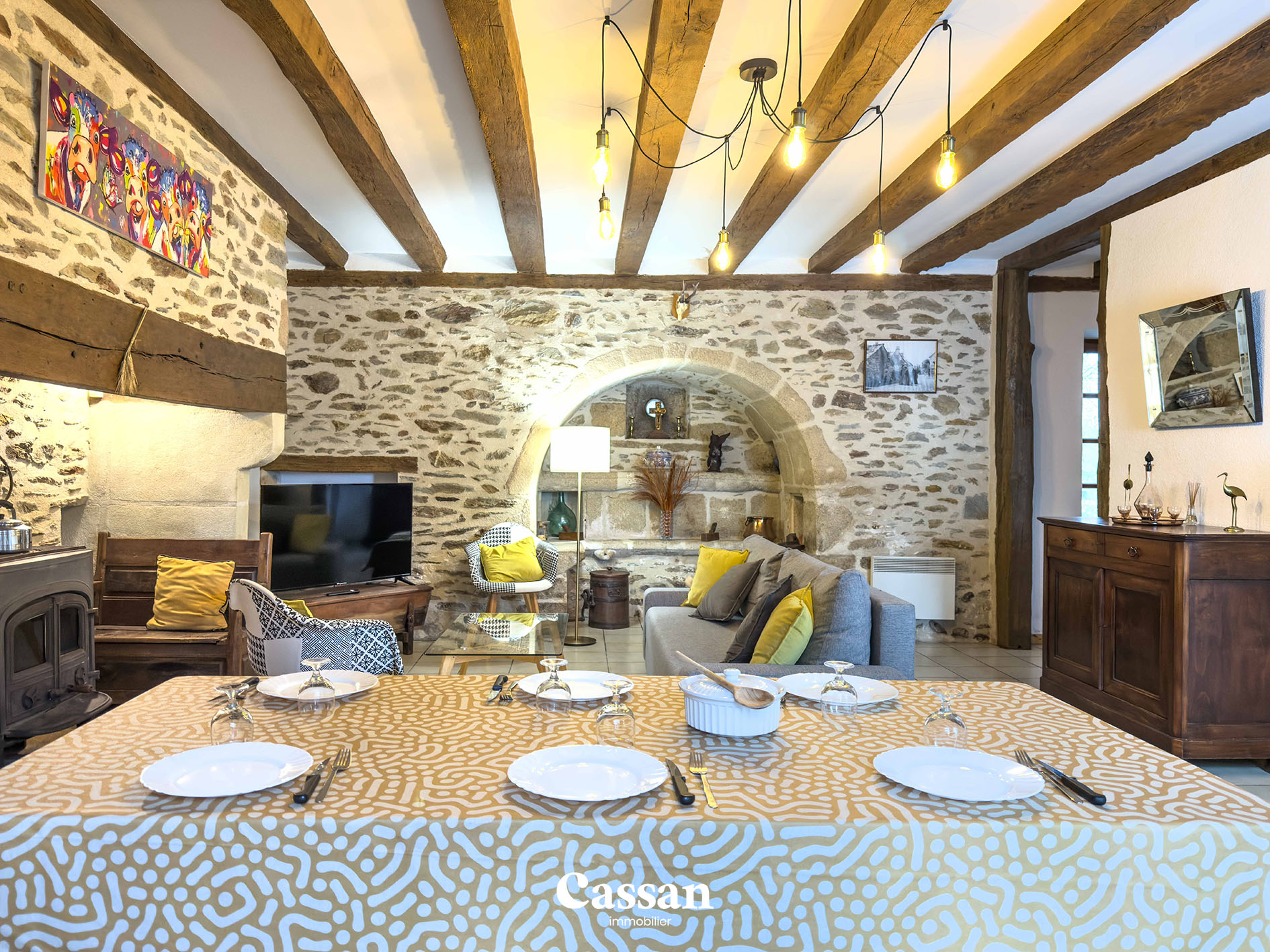 Maison à vendre Arnac Cassan Immobilier agence immobilière Aurillac