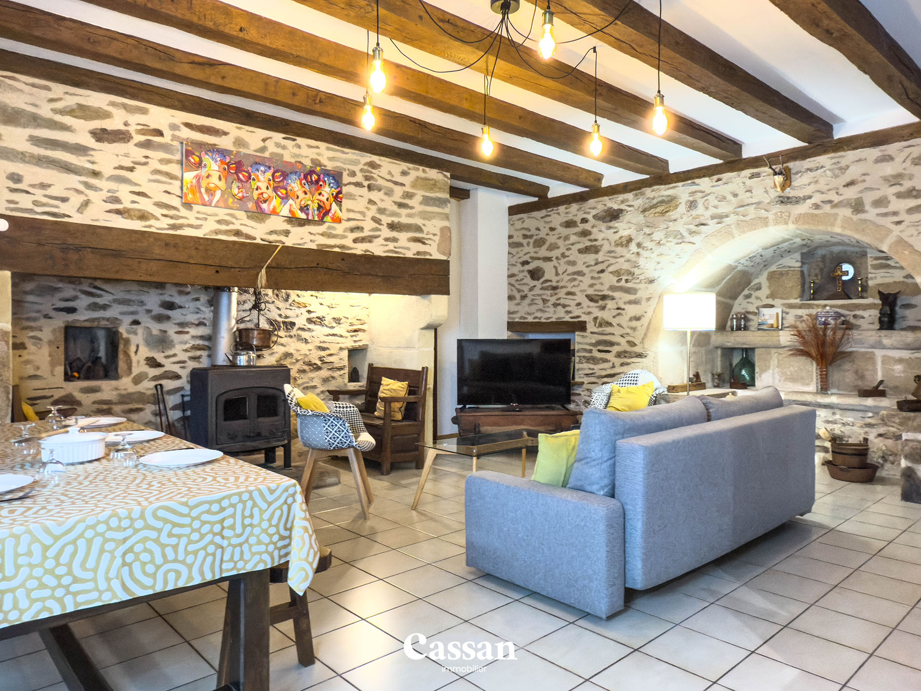 Maison à vendre Arnac Cassan Immobilier agence immobilière Aurillac