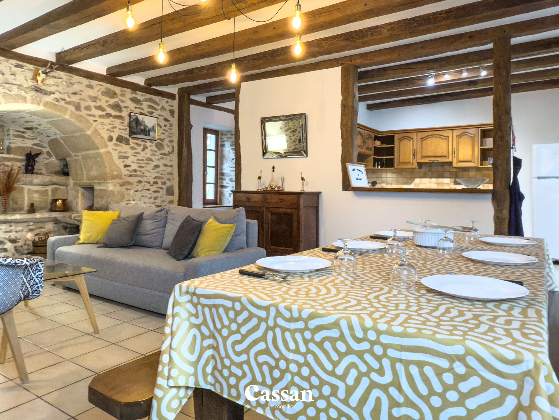 Maison à vendre Arnac Cassan Immobilier agence immobilière Aurillac