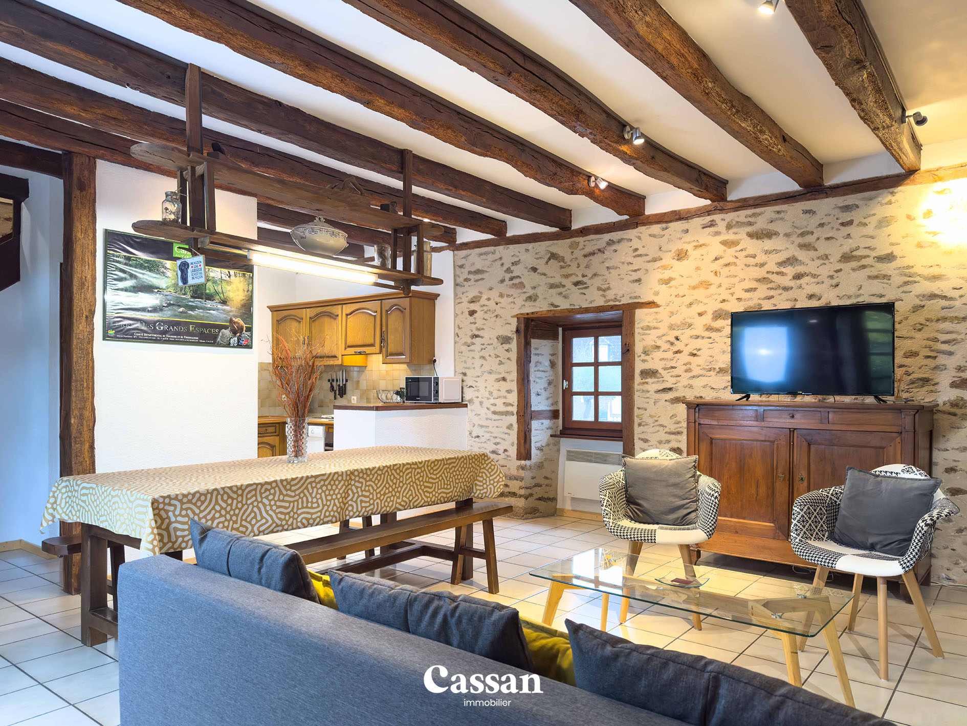 Maison à vendre Arnac Cassan Immobilier agence immobilière Aurillac