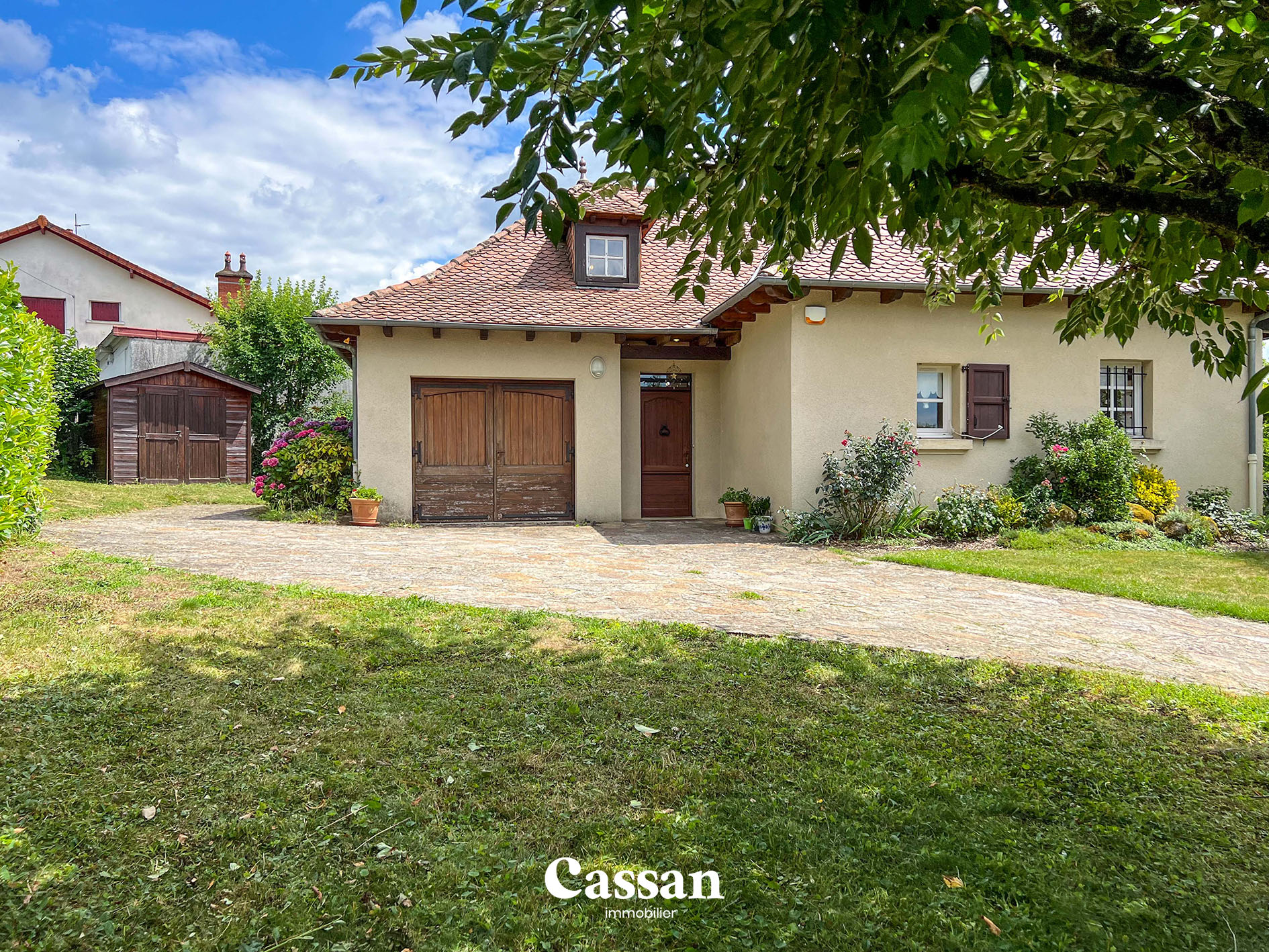 Maison à vendre Jussac Cassan Immobilier agence immobilière Aurillac