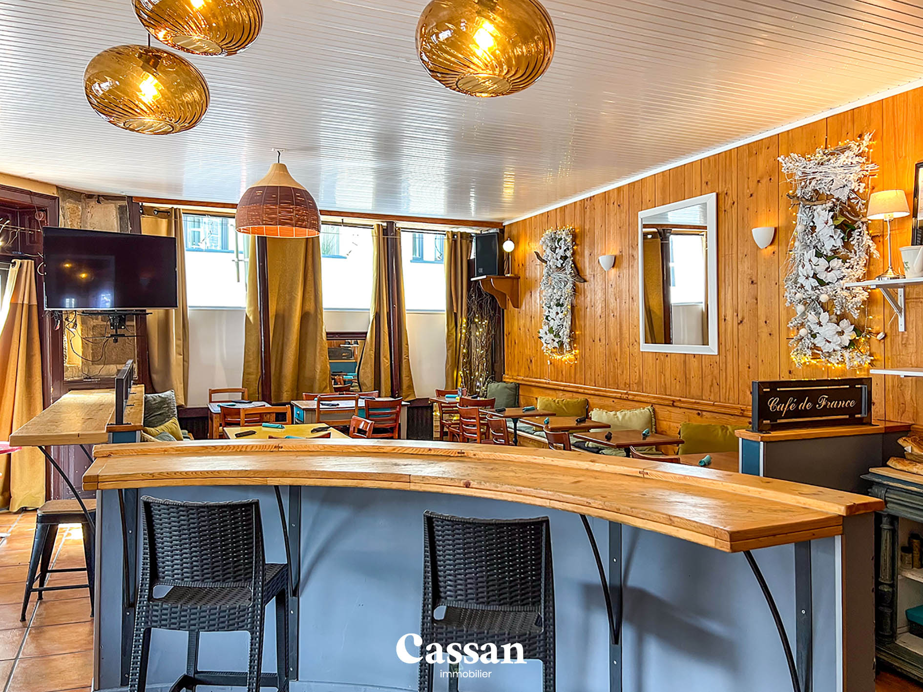 Commerce à vendre Cassan Immobilier agence immobilière Aurillac