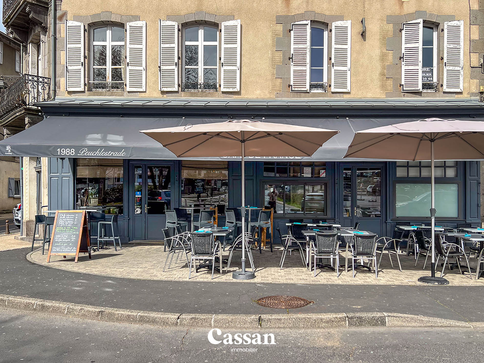 Commerce à vendre Cassan Immobilier agence immobilière Aurillac