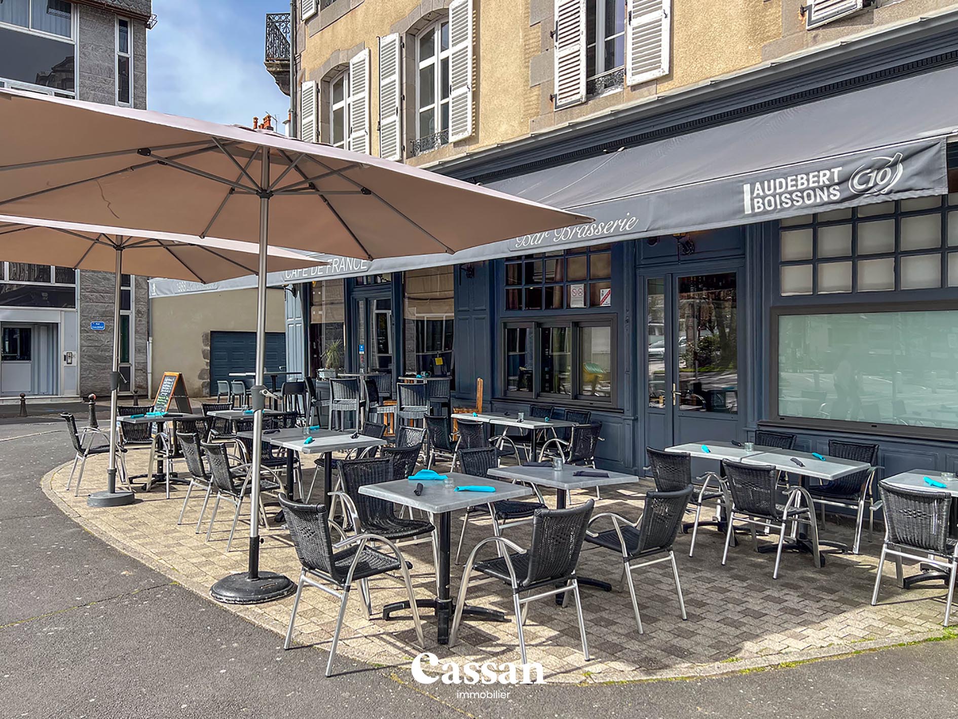 Commerce à vendre Cassan Immobilier agence immobilière Aurillac